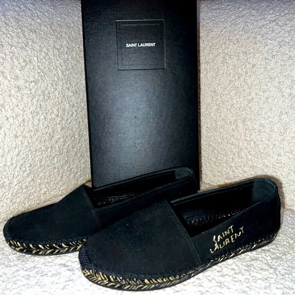 Yves Saint Laurent | Shoes | Saint Laurent Ysl Black Canvas  display picture 2